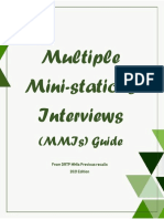 Multiple Mini-Stations Interviews: (Mmis) Guide