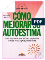 Como Mejorar Su Autoestima - Nathaniel Branden