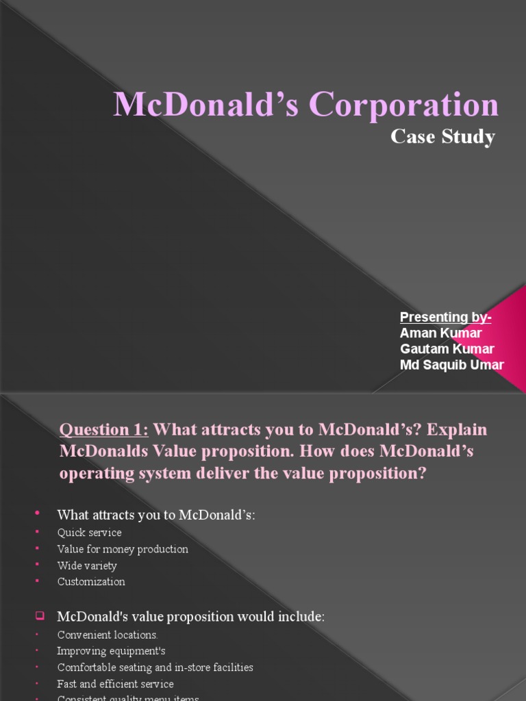 MC Donald's Case | PDF | Mc Donald's | Recycling