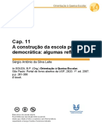 CAP.11 A Construção Da Escola Publica Democrática