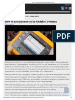 How to find harmonics in electrical systems _ Fluke