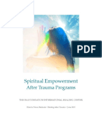 Spiritual Empowerment: After Trauma Programs