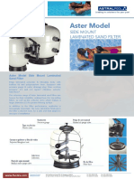 Sand Filter - Aster Model - Side Mount Laminated Filter