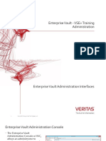 Enterprise Vault - VSE+ Training Administration