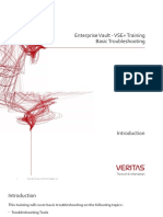 Enterprise Vault - VSE+ Training Basic Troubleshooting