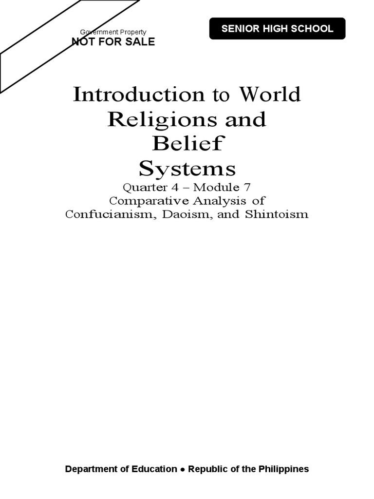 Introduction To World Religions and Belief Systems | PDF | Confucianism ...