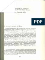 Di tullio. Organizar la lengua, normalizar la escritura (pág 543)