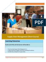 supply chain management notes