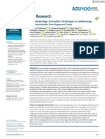 Baldassarre Et Al. (2019) - Sociohydrology, Scientific Challenges in Addressing The Sustainable Development Goals