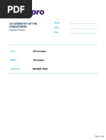 c9 Chemistry of the Atmosphere Ht