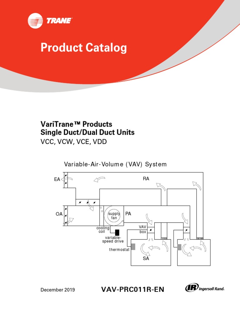 Product Catalog: Varitrane™ Single Duct/Dual Duct Units | PDF ...