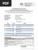 Performance Evaluation by Onsite Supervisor - English Version