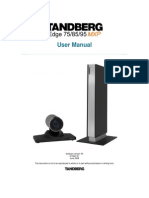 Tandberg Edge 95-85-75 MXP User Manual (f5)