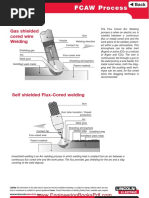 FCAW Process Welding