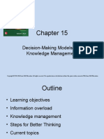 Decision-Making Models and Knowledge Management