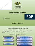 La tacha de documentos: diferencias entre la vía principal y la vía incidental