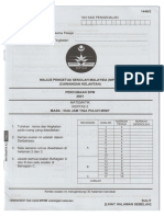 Kertas Trial Matematik Kelantan k2 2021