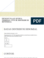 Pendekatan Kurva Normal Untuk Dist. Binomial-1