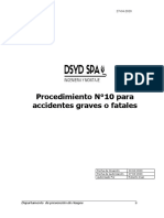 N°10 Procedimiento de Accidentes Graves y Fatales