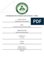 Conocimiento Cientifico y Empirico