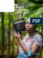 Using Machine Learning To Analyse Radio Content in Uganda