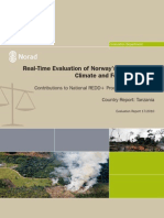 Real-Time Evaluation of NICFI - Tanzania Country Report