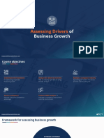 Assessing Drivers: of Business Growth