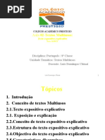 Características dos Textos Multiuso | PDF | Discurso | Informação