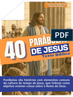 40 Parábolas de Jesus - Textos Bíblicos + Bom Samaritano