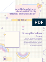 Strategi Berbahasa Lisan (Kumpulan 1)