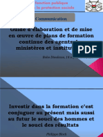 Modules présentés au comité de redaction DGEP