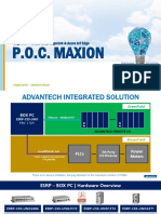 P.O.C. Maxion: Edge SRP - Wisepaas/Edgelink & Azure Iot Edge
