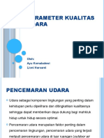 Parameter Kualitas Udara