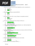 Download CSWIP 31 Multiple Question by khaliq5161 SN55887604 doc pdf