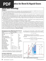 Gear Mathematics For Bevel & Hypoid Gears