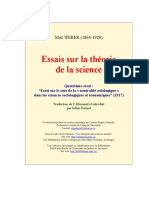 Essais Science 4 Maxweber