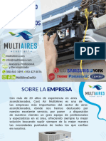 Brochure Mantenimiento MultiAires 2022 (Portafolio de Servicios) 