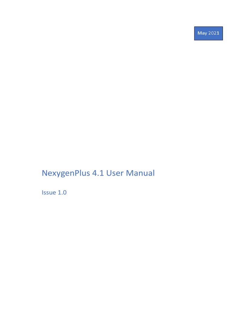 NEXYGEN PLUS intelligence overview