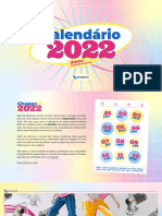 Calendário 2022 - Datas Comemorativas para Postagens
