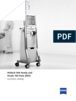 VISALIS 500 Family and Visalis 100 From ZEISS: Accessory Catalog