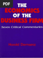 (1997) The Economics of The Business Firm - Demsetz