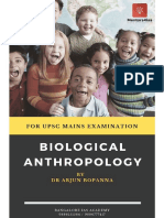 Biological Anthropology Arjun Bopanna (@PDF4Exams)