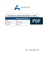 Documento de Especificación Funcional - Técnico - Floor Plan
