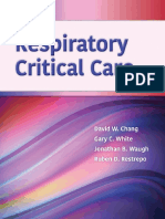 @anesthesia - Books 2021 Respiratory Critical Care 1st Edition