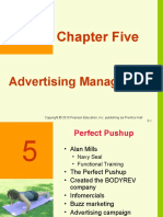 Chapter Five: Advertising Management
