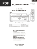 Onkyo TX-nr838 SM