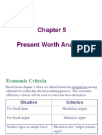Present Worth Analysis