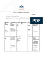 agenda de rendicion de cuenta