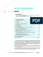 Mise en Forme de L'aluminium: Filage Ou Extrusion