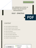 COMMON OPERATION STEPS IN CUSTOMER RELATIONSHIP MANAGEMENT - 13-11-2021 - Rev